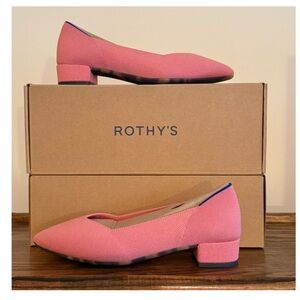 🎉HP🎉🆕Rothy’s The High Point with In Love Insole™ Comfort Heels❣️